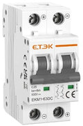 Etek DC Circuit Breaker 16A-63A 2P